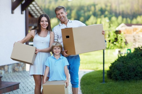 Careful handling of IT equipment during an office move in Newaddington