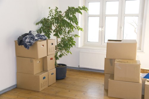 Professional flat removals in Newaddington with movers handling apartment access