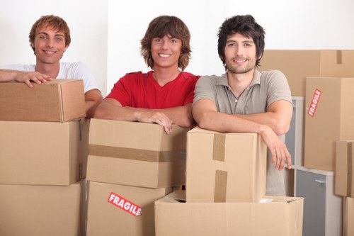 Customer reviewing storage service agreement and payment terms