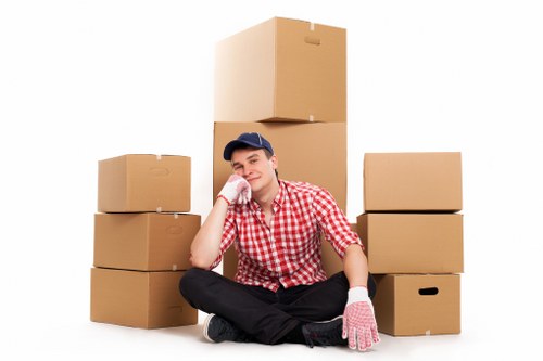 Packed storage unit in Newaddington ready for long-term item protection
